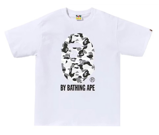 BAPE ABC Camo By Bathing Ape Tee (WHITE/GREY)