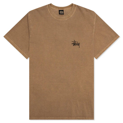 Stussy Tee Solo S Pigment Dyed (ALMOND)