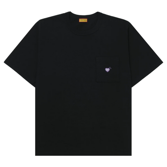Human Made Heart Pocket T-Shirt Apgujeong Store Exclusive (BLACK)