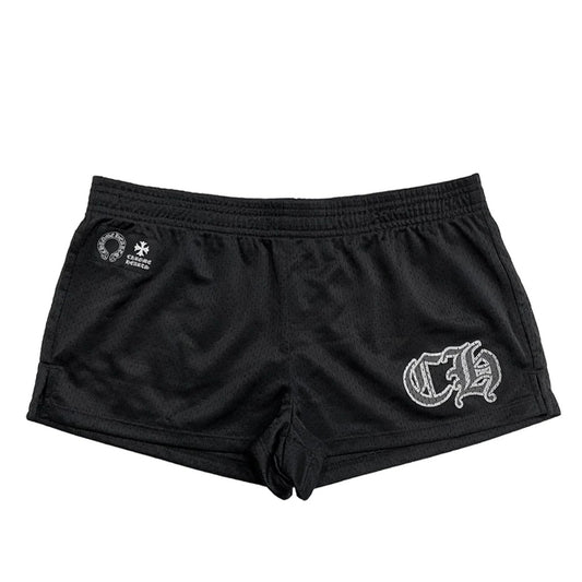 Chrome Hearts Stadium Womens Mesh Short (BLACK)
