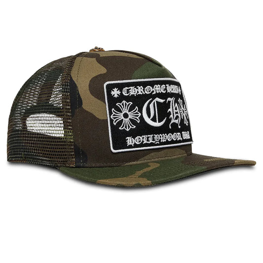 Chrome Hearts Hollywood Trucker Cap (CAMO)