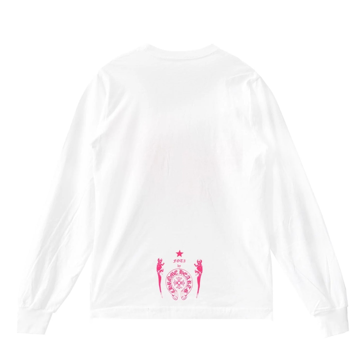 Chrome Hearts x Foti Miss Lerlene L/S T-Shirt (WHITE/PINK)