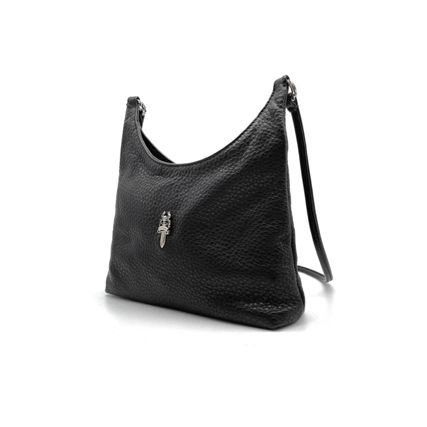 Chrome Hearts 手提包 Viv 银色匕首（黑色）