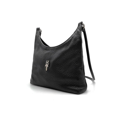 Chrome Hearts 手提包 Viv 银色匕首（黑色）