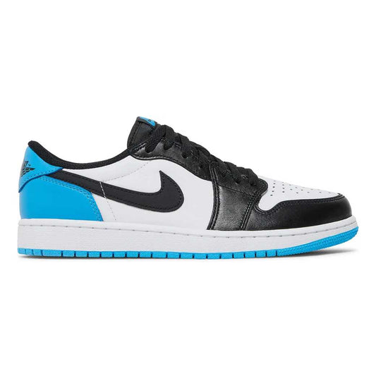 Nike Jordan 1 Retro Low OG สีดำ Dark Powder Blue