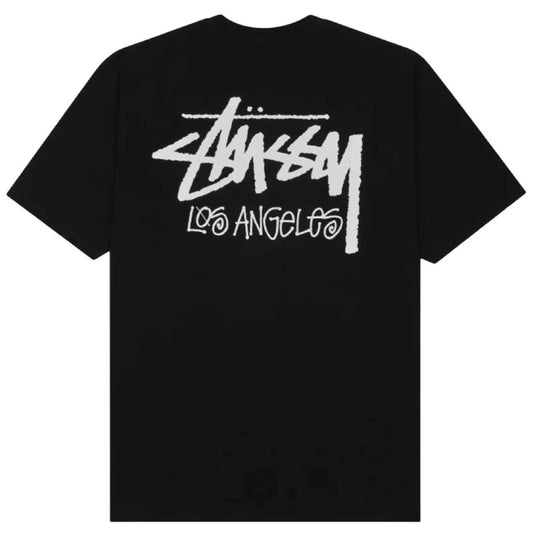 Stussy 洛杉矶 T 恤 (黑色)