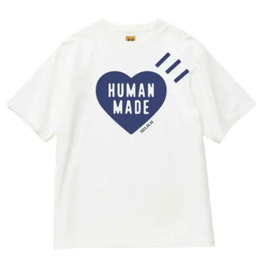 Human Made Daily S/S T-Shirt 2025 (WHITE/NAVY)