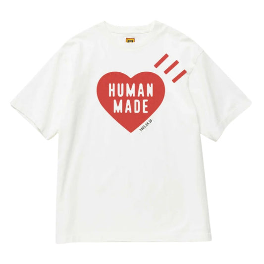Human Made Daily S/S T-Shirt 2025 (WHITE/RED)