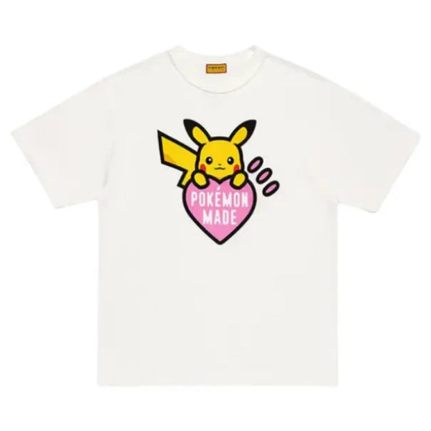 Human Made X Pokemon Made Limited Harajuku Graphic T-Shirt (WHITE)