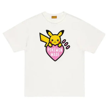 Human Made X Pokemon Made Limited Harajuku Graphic T-Shirt (WHITE)