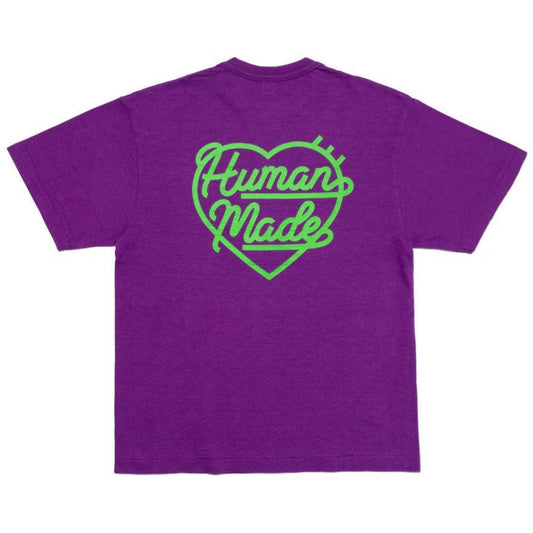 Human Made 彩色 T 恤（紫色）