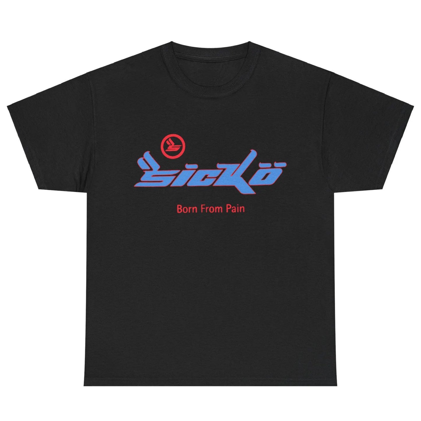 Sicko Pain Tee (Blue/Red/Black)