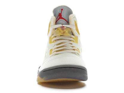Nike Jordan 5 Retro x OFF-WHITE（帆白）