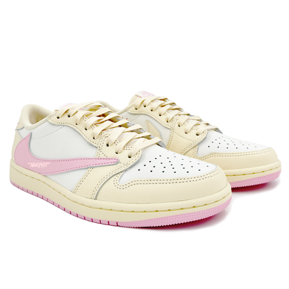 Nike Jordan 1 Retro Low OG SP x Travis Scott Muslin Pink