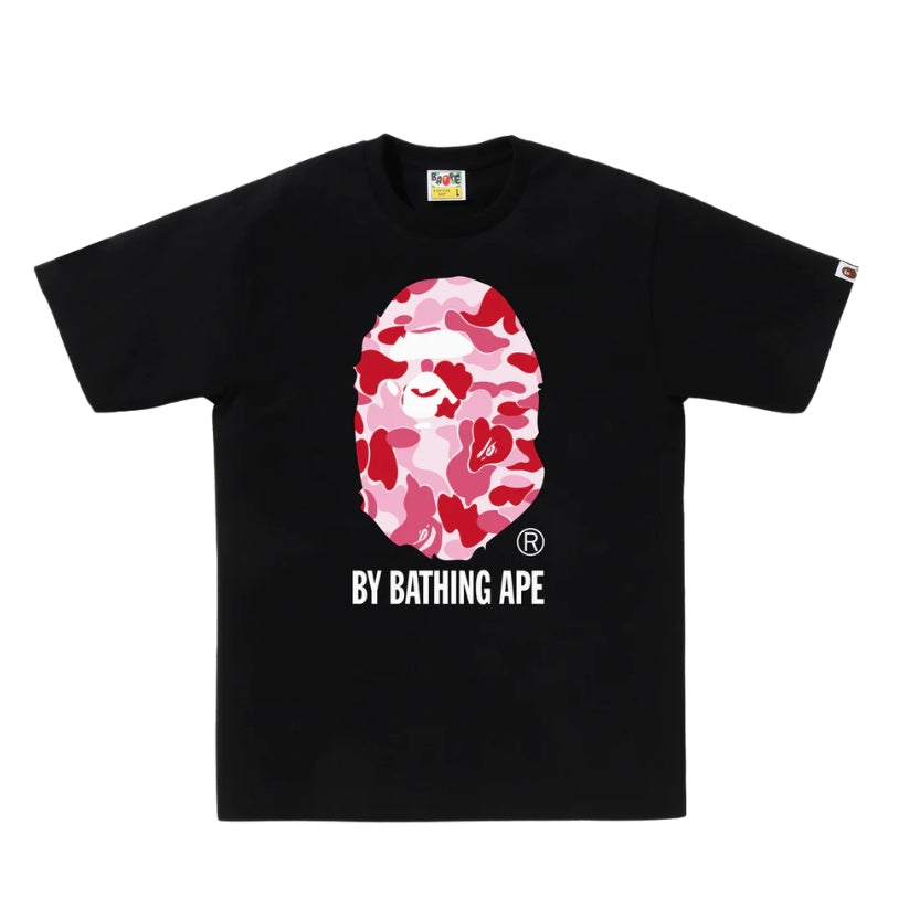 BAPE ABC Camo By Bathing Ape Tee (BLACK/PINK)