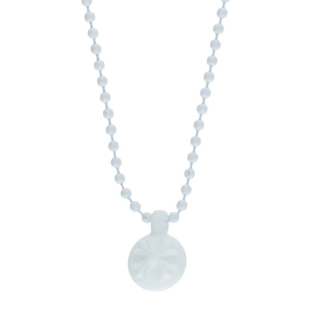 Chrome Hearts Crossball Charm Rubber Sillicon (WHITE)