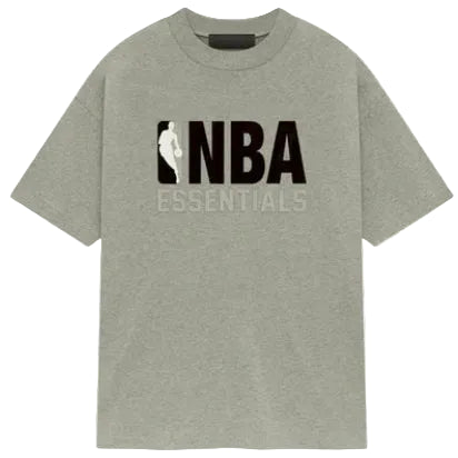 FOG – ESSENTIALS X NBA Tee SS25 (WARM HEATHER)