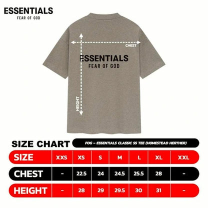 FOG – ESSENTIALS Classic SS Tee (HOMESTEAD HEATHER)