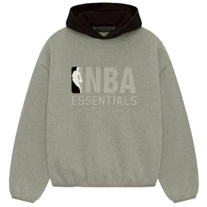 FOG – ESSENTIALS X NBA Hoodie SS25 (WARM HEATHER)