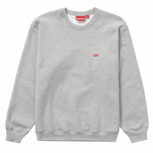 Supreme Small Box Pique Crewneck (GREY)