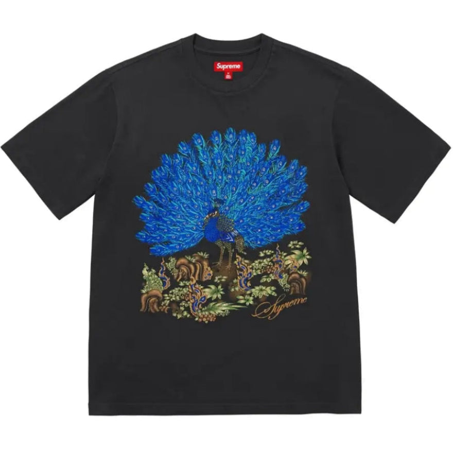 Supreme Peacock S/S Tee (BLACK)