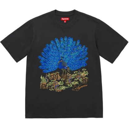 Supreme Peacock S/S Tee (BLACK)