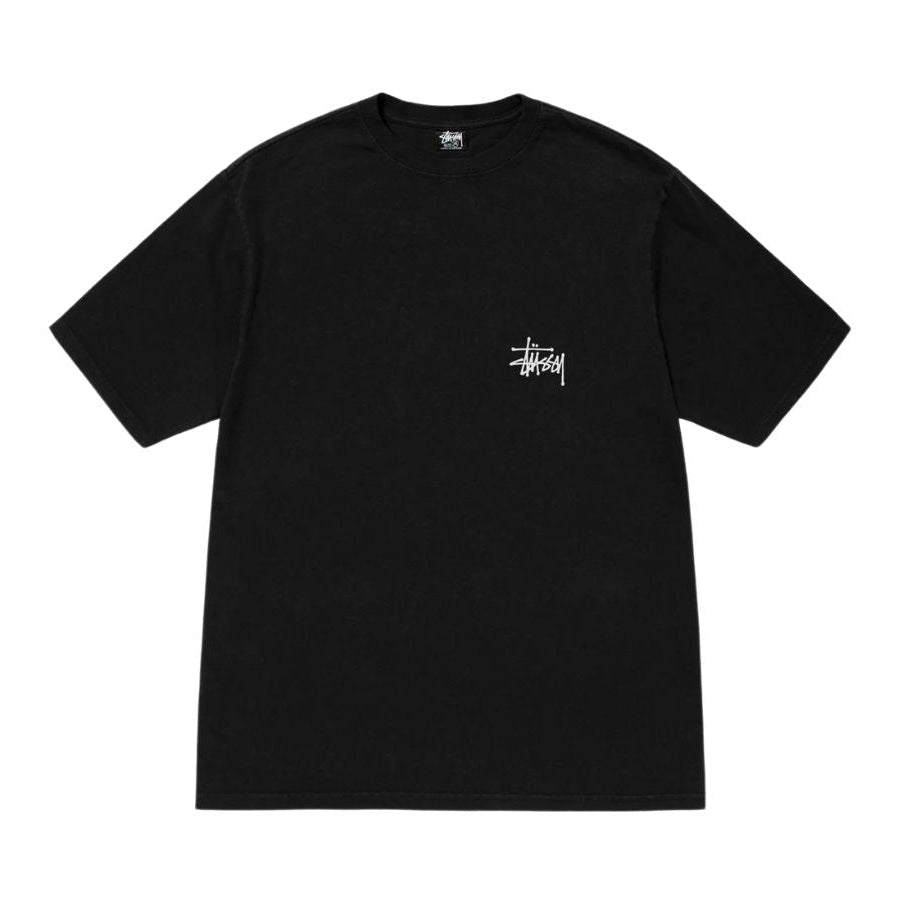 Stussy Tee Basic Stussy Pigment Dyed (BLACK)