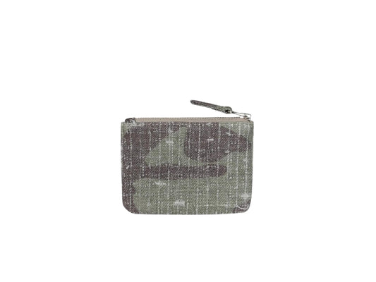 Stussy 针刺迷彩零钱包