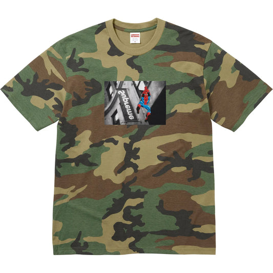 Supreme Spider-Man Tee (WOODLAND CAMO)
